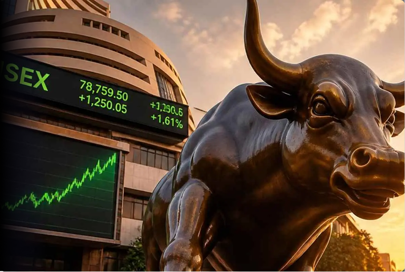 Indian stock market opens higher